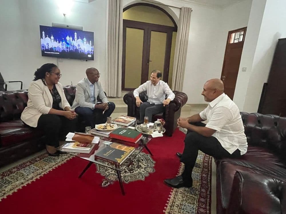 TGU and TGLU leaders meeting with Ambassador of Morocco